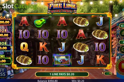 Скрин5. Ultimate Fire Link Olvera Street слот