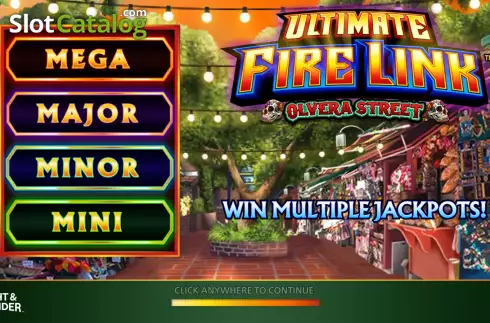 Скрин2. Ultimate Fire Link Olvera Street слот