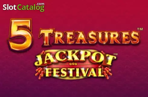 5 Treasures Jackpot Festival логотип 5 Treasures Jackpot Festival логотип