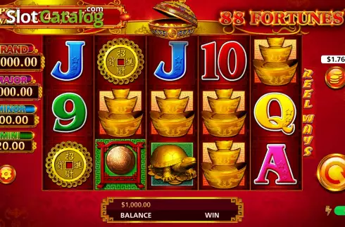 Скрин2. 88 Fortunes Jackpot Festival слот