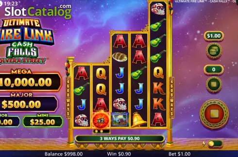 Скрин3. Ultimate Fire Link Cash Falls Olvera Street слот
