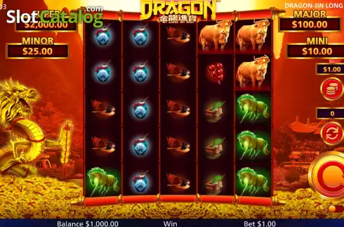 Скрин2. Dragon Jin Lon Lin Bao слот