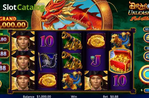 Скрин3. Dragon Unleashed - Red Fleet слот