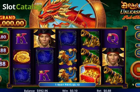 Скрин4. Dragon Unleashed - Red Fleet слот