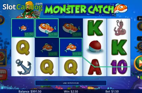Скрин4. Monster Catch слот