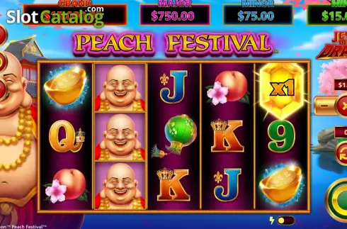 Скрин2. Jewel of the Dragon Peach Festival слот