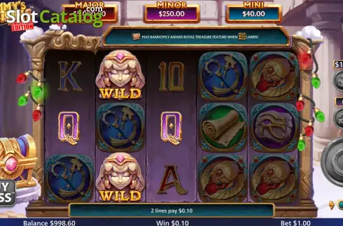 Скрин3. Mummy’s Millions Christmas слот