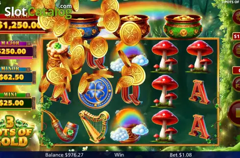 Скрин7. 3 Pots of Gold слот
