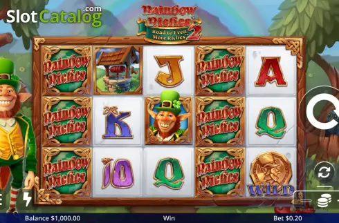Скрин2. Rainbow Riches Road to Even More Riches 2 слот