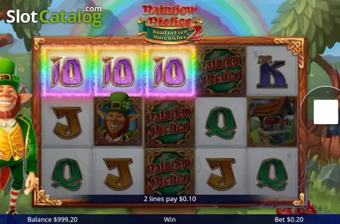 Скрин3. Rainbow Riches Road to Even More Riches 2 слот