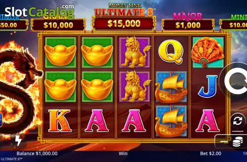 Скрин2. Money Link Ultimate 8 слот