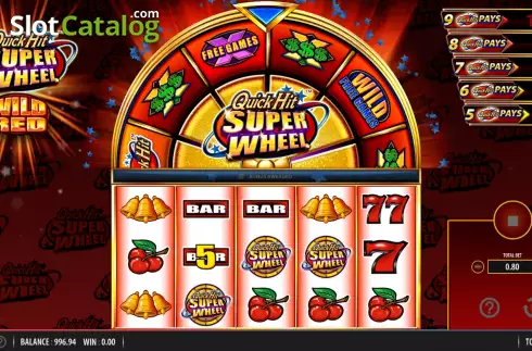 Скрин7. Quick Hit Super Wheel Wild Red слот