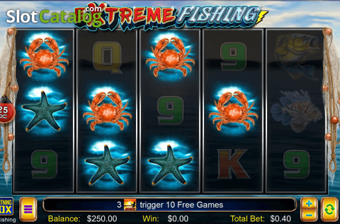 Скрин2. Extreme Fishing слот