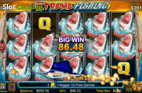 Скрин6. Extreme Fishing слот