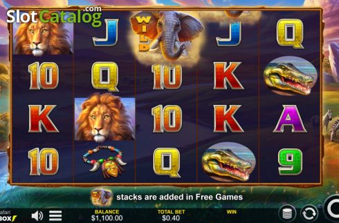 Скрин2. Kalahari Safari слот