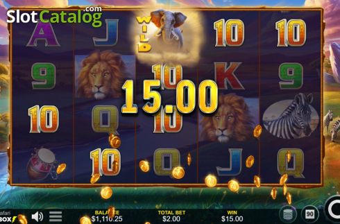 Скрин3. Kalahari Safari слот