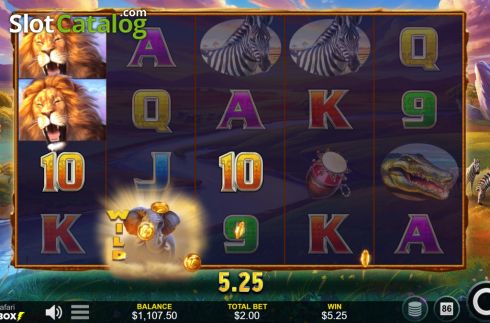 Скрин4. Kalahari Safari слот