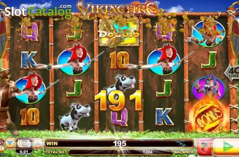 Скрин3. Viking Fire слот
