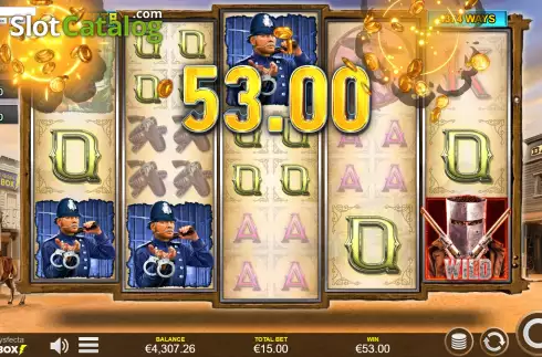 Скрин3. Outlaw Waysfecta слот