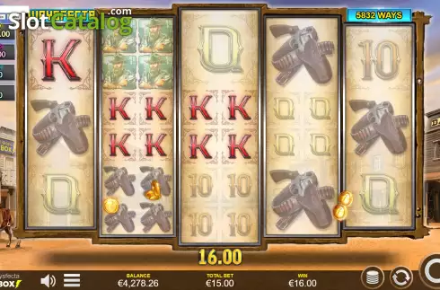 Скрин4. Outlaw Waysfecta слот