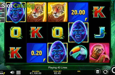 Скрин2. Lightning Gorilla слот