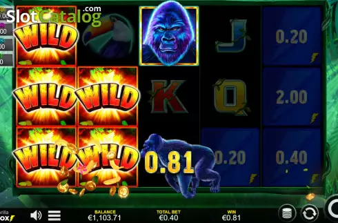 Скрин5. Lightning Gorilla слот