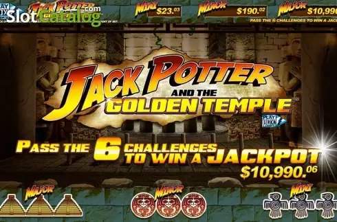 Скрин4. Jack Potter and the Golden Temple слот