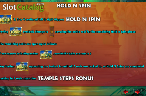 Скрин4. Lost Temple слот