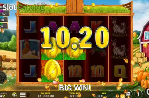 Скрин3. Egglink Chicken Fox слот