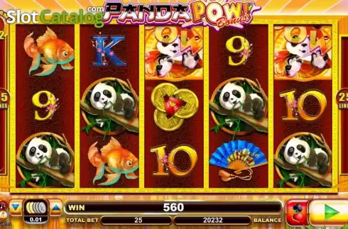 Скрин7. Panda Pow слот