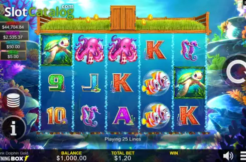 Скрин2. EggLink Dolphin Gold слот