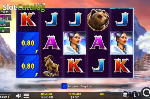 Скрин2. Thundering Leopard слот