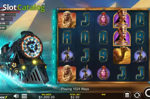 Скрин2. Timelink Pyramid Dawn слот
