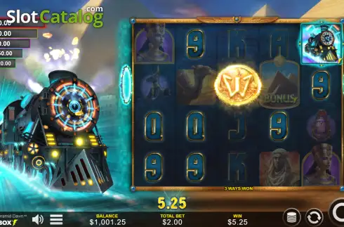 Скрин3. Timelink Pyramid Dawn слот