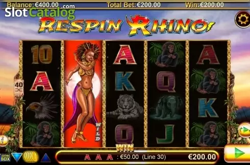 Скрин7. Respin Rhino слот