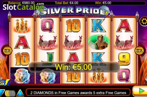 Скрин3. Silver Pride слот