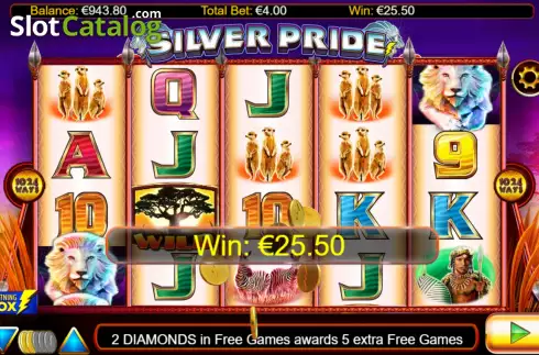 Скрин6. Silver Pride слот