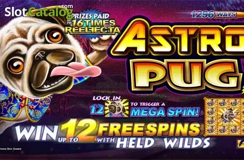 Скрин2. Astro Pug слот