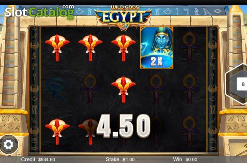 Скрин5. Wild Gods of Egypt слот