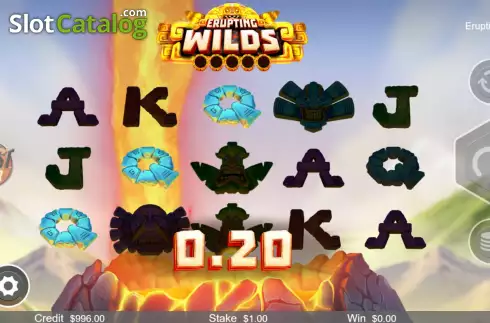 Скрин4. Erupting Wilds слот