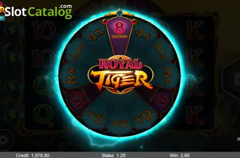 Скрин8. Royal Tiger слот