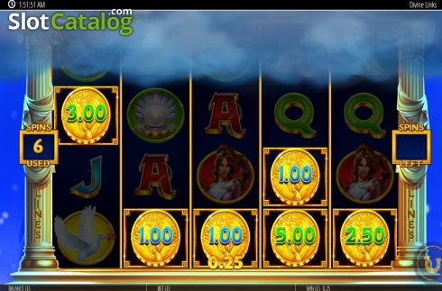 Скрин9. Divine Links слот