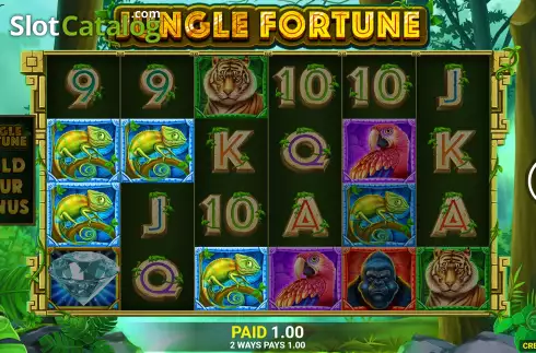 Скрин5. Jungle Fortune слот