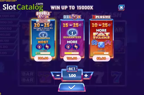 Скрин6. FatStacks Miami Cash слот
