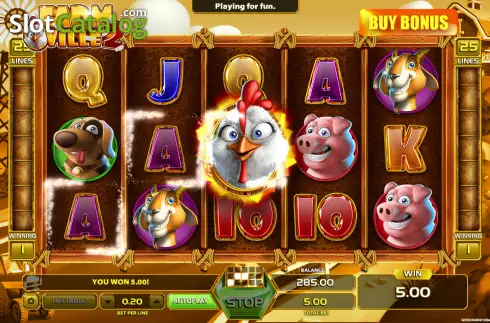 Скрин3. Farm Ville 2 слот