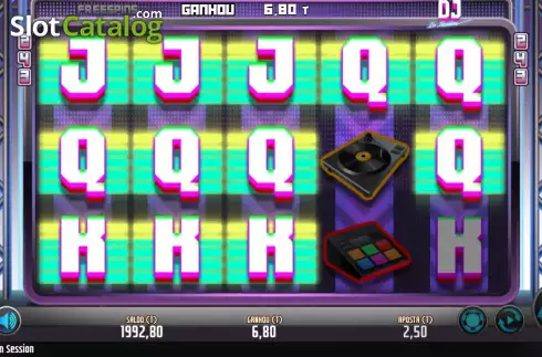 Скрин4. DJ in Session слот