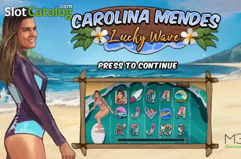Скрин2. Carolina Mendes Lucky Wave слот