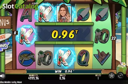 Скрин4. Carolina Mendes Lucky Wave слот