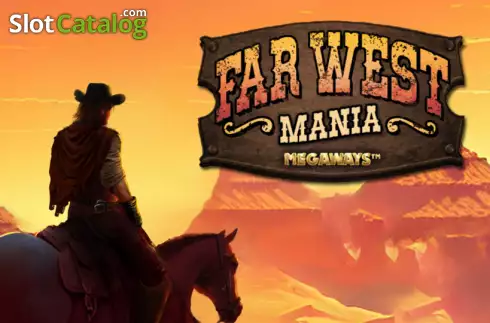 Far West Mania Megaways логотип Far West Mania Megaways логотип