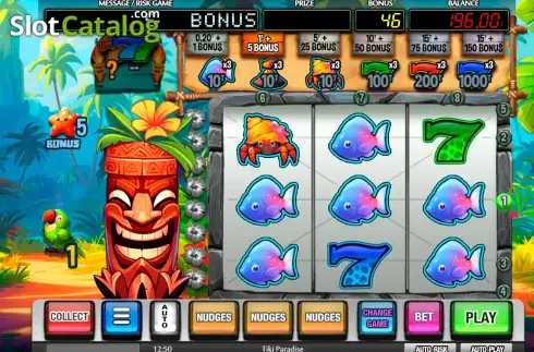 Скрин3. Tiki Paradise (MGA Games) слот
